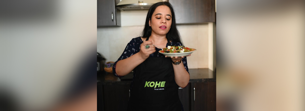 Mediterranean Style Lentil Salad by Hina