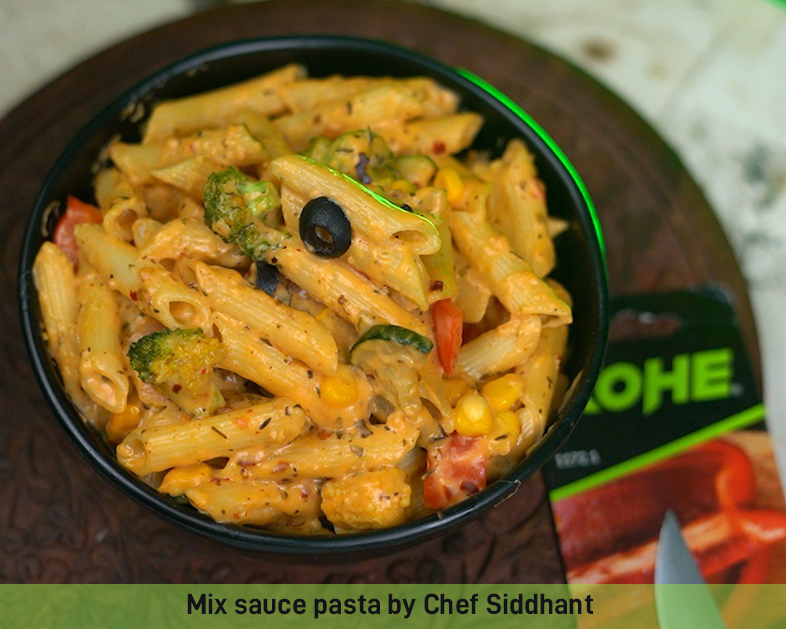 What's better than pasta on a lazy evening? Get an easy-to-make pasta recipe from Chef Siddhant.
